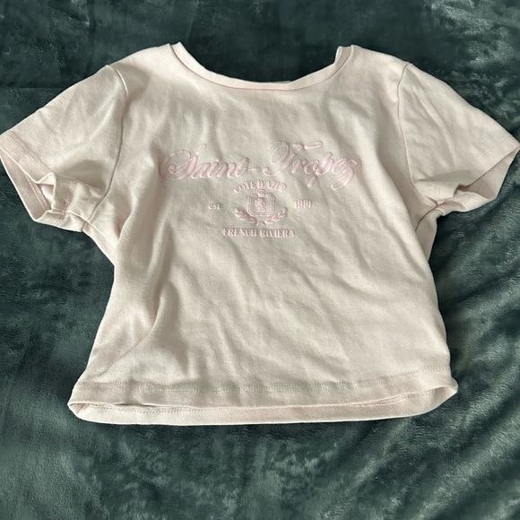 baby pink tee - Picture 1 of 3